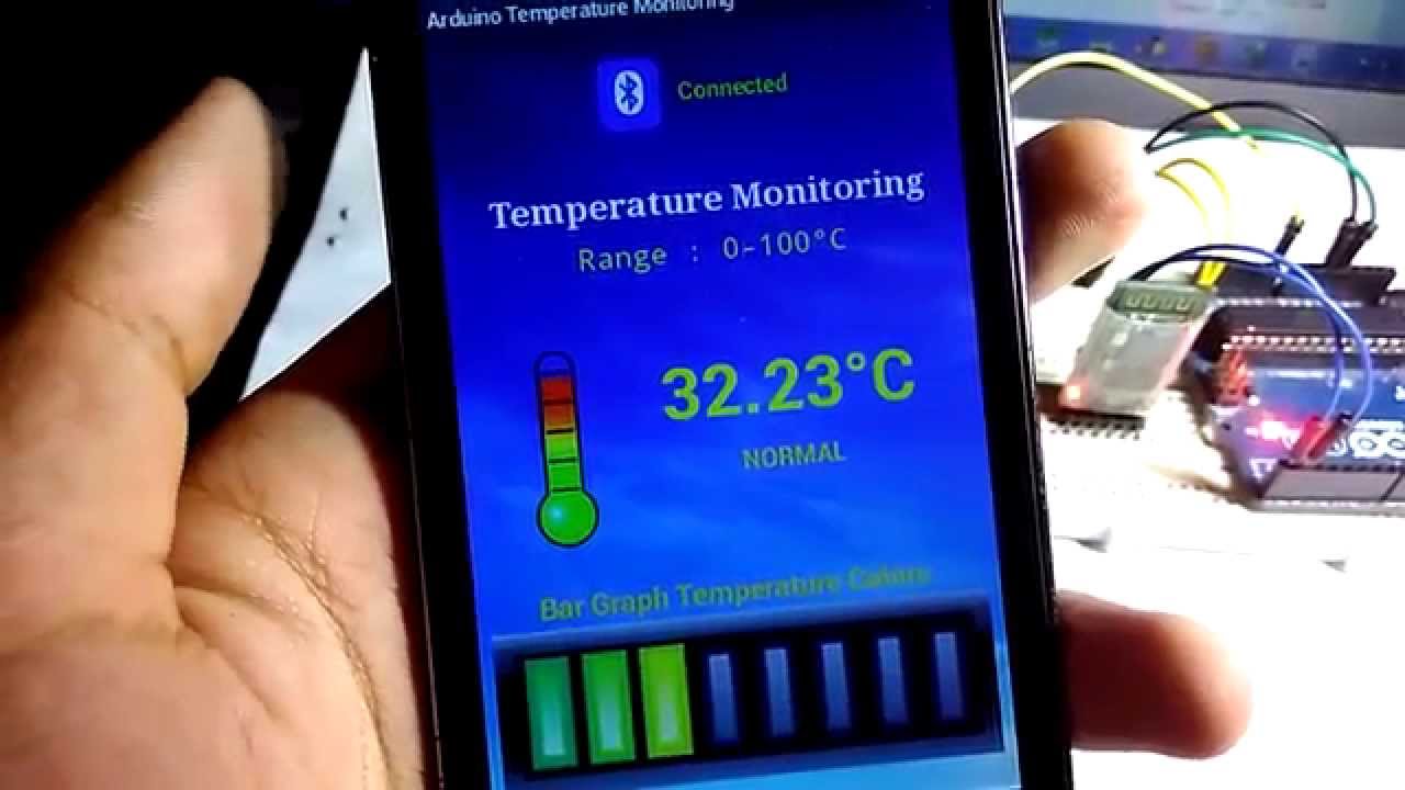 temperature application for android phone