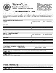 consumer affairs application for complaint residential builder
