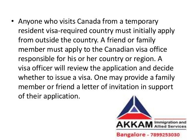 sample letter of support for visa application canada
