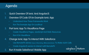 how to develop mobile application using angularjs