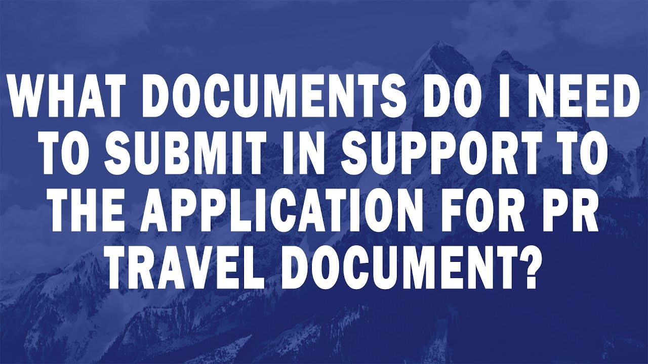 what documents do i need to support an avo application