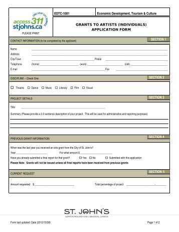 www stjohns in application form