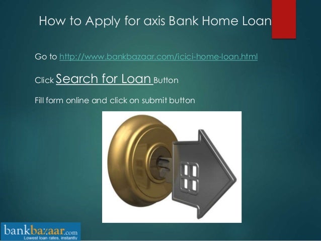 online home loan application icici
