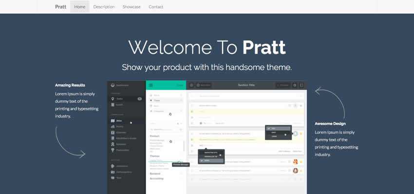bootstrap web application template free download