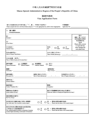 china travel permit application form