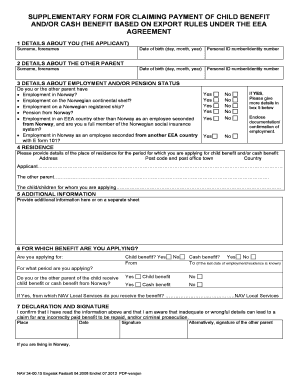 eea family member application form