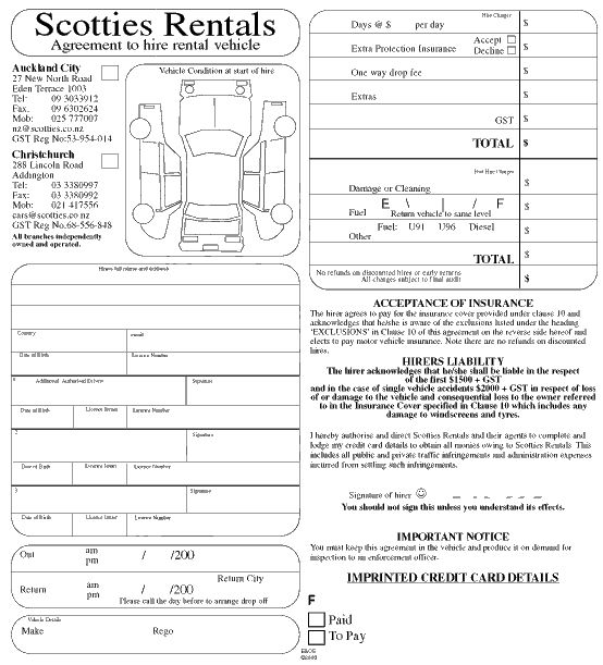 enterprise car rental application form