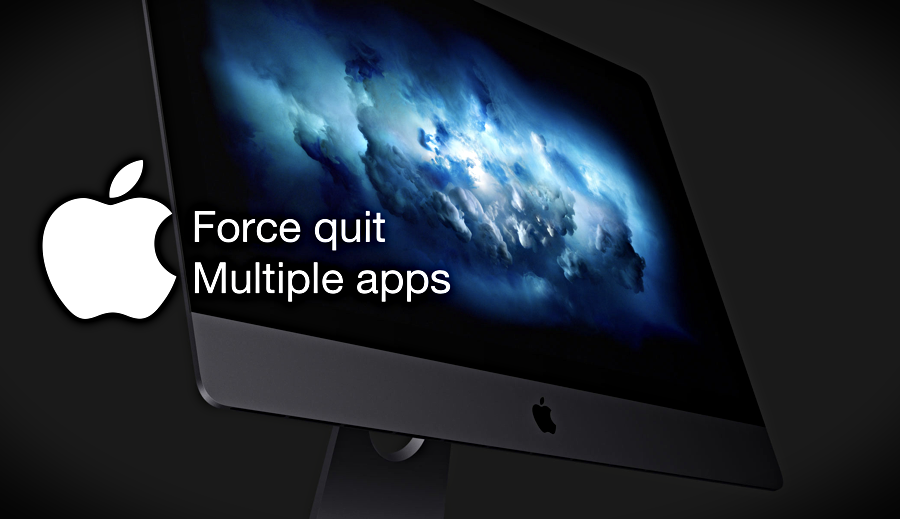 how to force close application in mac