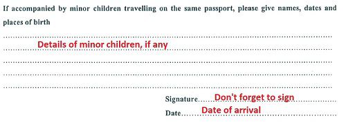 thai visa application form australia